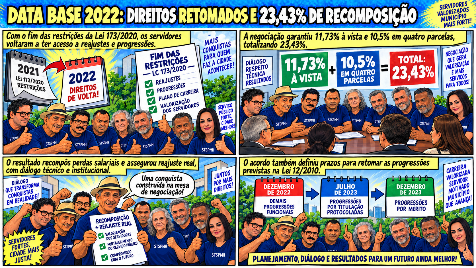 Fim da Lei 173/2020 devolve aos servidores o acesso aos seus direitos